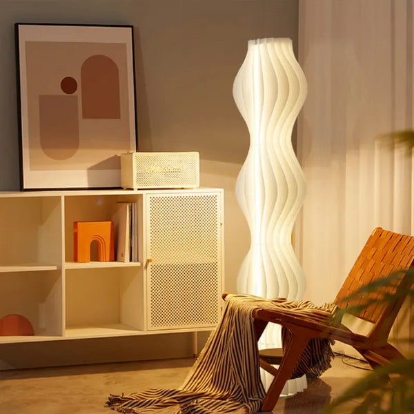 Nordic Glow LED Floor Lamp
